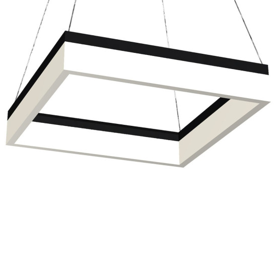 Milagro Nero fekete LED függesztett lámpa (MIL-ML081) LED 1 izzós IP20