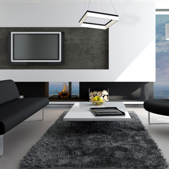 Milagro Nero fekete LED függesztett lámpa (MIL-ML081) LED 1 izzós IP20