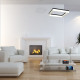 Milagro Nero fekete LED függesztett lámpa (MIL-ML081) LED 1 izzós IP20