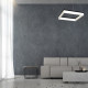 Milagro Nero fekete LED függesztett lámpa (MIL-ML081) LED 1 izzós IP20