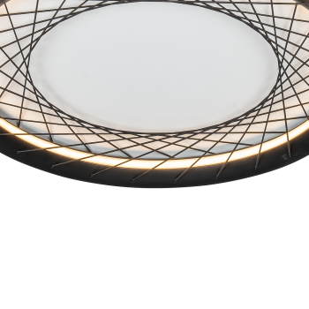 Milagro Nest fekete LED mennyezeti lámpa (MIL-ML0523) LED 1 izzós IP20
