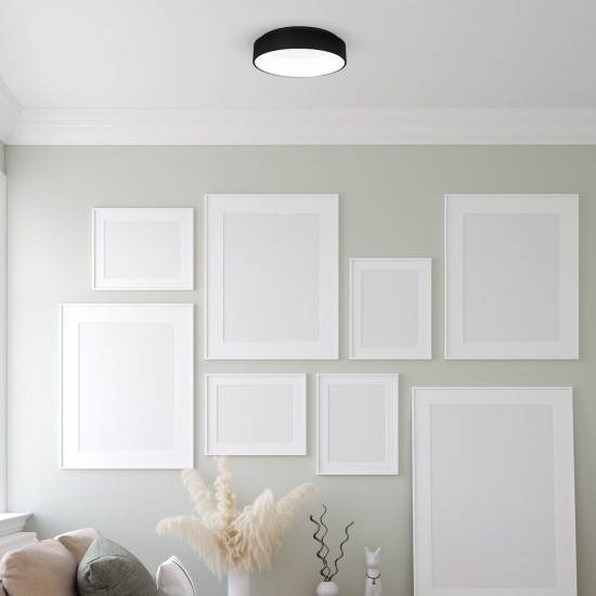 Milagro Ohio fekete LED mennyezeti lámpa (MIL-ML3832) LED 1 izzós IP20