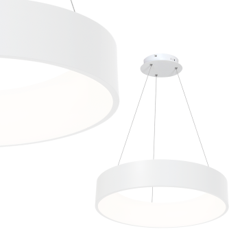 Milagro Ohio fehér LED függesztett lámpa (MIL-ML6357) LED 1 izzós IP20
