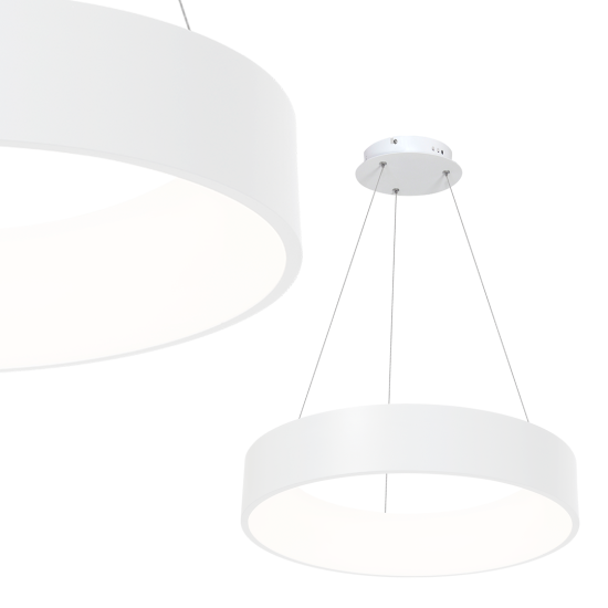 Milagro Ohio fehér LED függesztett lámpa (MIL-ML6357) LED 1 izzós IP20