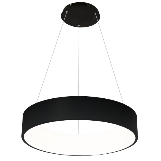 Milagro Ohio fekete LED függesztett lámpa (MIL-ML6358) LED 1 izzós IP20