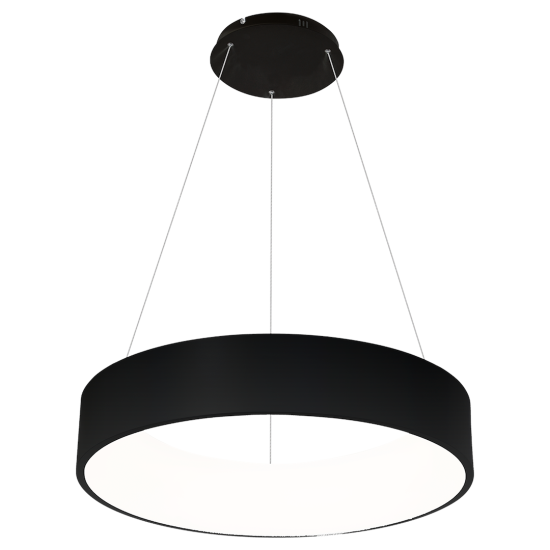 Milagro Ohio fekete LED függesztett lámpa (MIL-ML6358) LED 1 izzós IP20