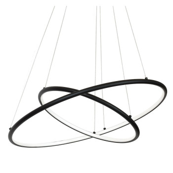 Milagro Orion fekete LED függesztett lámpa (MIL-ML508) LED 1 izzós IP20