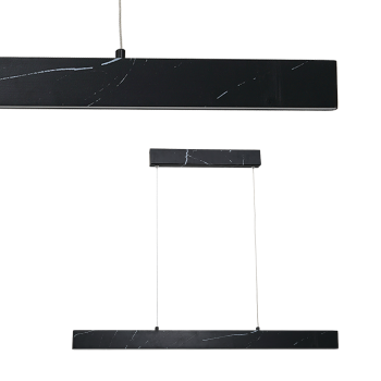 Milagro Pierce fekete LED függesztett lámpa (MIL-ML6473) LED 1 izzós IP20