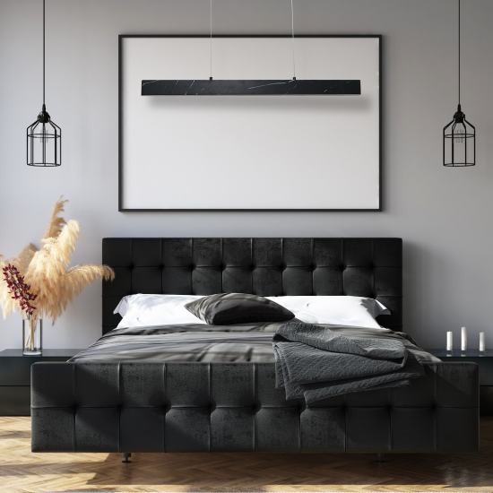 Milagro Pierce fekete LED függesztett lámpa (MIL-ML6473) LED 1 izzós IP20