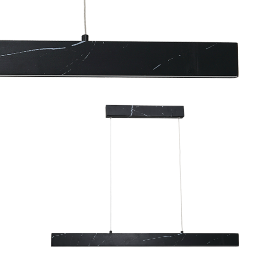Milagro Pierce fekete LED függesztett lámpa (MIL-ML6473) LED 1 izzós IP20