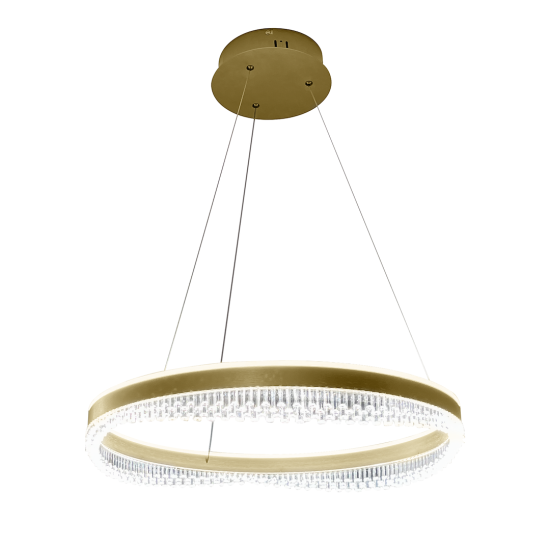 Milagro Preciosa arany LED függesztett lámpa (MIL-ML0999) LED 1 izzós IP20