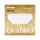 Milagro Quadro fehér távirányítós LED mennyezeti lámpa (MIL-ML7928) LED 1 izzós IP20