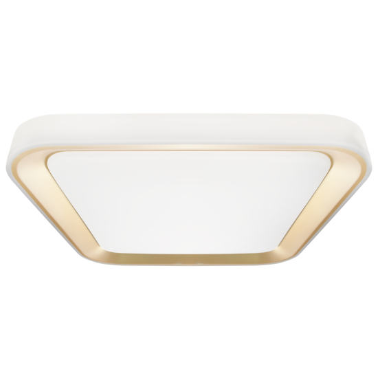 Milagro Quadro arany-fehér távirányítós LED mennyezeti lámpa (MIL-ML7930) LED 1 izzós IP20