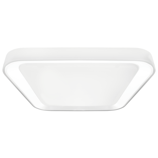 Milagro Quadro fehér távirányítós LED mennyezeti lámpa (MIL-ML7931) LED 1 izzós IP20