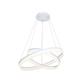 Milagro Ring fehér távirányítós LED függesztett lámpa (MIL-ML065) LED 1 izzós IP20
