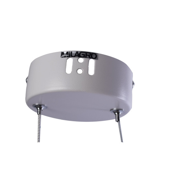 Milagro Ring fehér LED függesztett lámpa (MIL-ML066) LED 1 izzós IP20