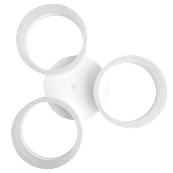 Milagro Ring fehér LED mennyezeti lámpa (MIL-ML166) LED 1 izzós IP20