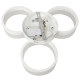 Milagro Ring fehér LED mennyezeti lámpa (MIL-ML166) LED 1 izzós IP20