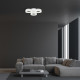 Milagro Ring fehér LED mennyezeti lámpa (MIL-ML166) LED 1 izzós IP20