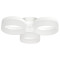 Milagro Ring fehér LED mennyezeti lámpa (MIL-ML166) LED 1 izzós IP20