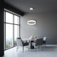 Milagro Ring fehér LED függesztett lámpa (MIL-ML405) LED 1 izzós IP20