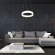 Milagro Ring fehér LED függesztett lámpa (MIL-ML405) LED 1 izzós IP20