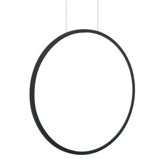Milagro Saturno fekete vízvédett LED függesztett lámpa (MIL-ML8854) LED 1 izzós IP44