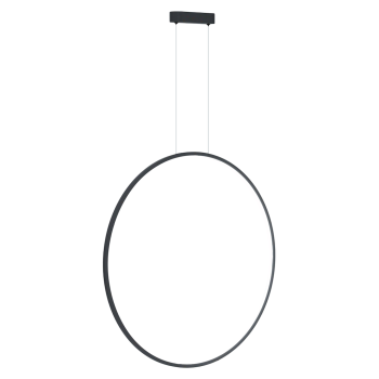 Milagro Saturno fekete vízvédett LED függesztett lámpa (MIL-ML8856) LED 1 izzós IP44