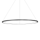 Milagro Saturno fekete vízvédett LED függesztett lámpa (MIL-ML8862) LED 1 izzós IP44