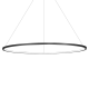 Milagro Saturno fekete vízvédett LED függesztett lámpa (MIL-ML8864) LED 1 izzós IP44