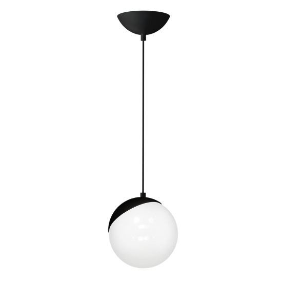 Milagro Sfera fekete-fehér függesztett lámpa (MIL-MLP5739) E14 1 izzós IP20