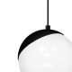 Milagro Sfera fekete-fehér függesztett lámpa (MIL-MLP5739) E14 1 izzós IP20