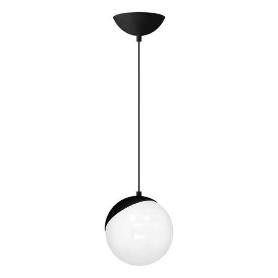Milagro Sfera fekete-fehér függesztett lámpa (MIL-MLP5739) E14 1 izzós IP20