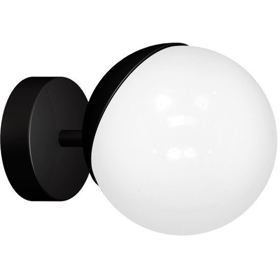 Milagro Sfera fekete-fehér fali lámpa (MIL-MLP8854) E14 1 izzós IP20