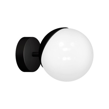 Milagro Sfera fekete-fehér fali lámpa (MIL-MLP8854) E14 1 izzós IP20