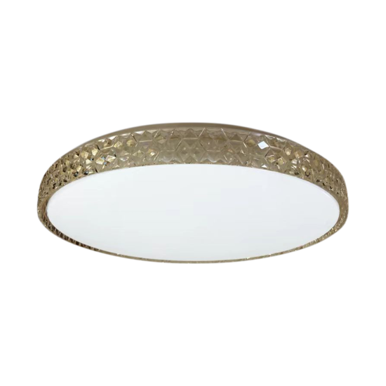 Milagro Shiny fehér-borostyán LED mennyezeti lámpa (MIL-ML7448) LED 1 izzós IP20