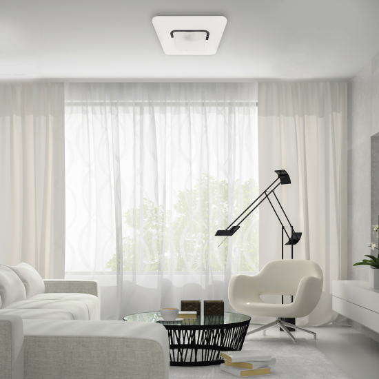 Milagro Sparky fehér távirányítós LED mennyezeti lámpa (MIL-ML8234) LED 1 izzós IP20
