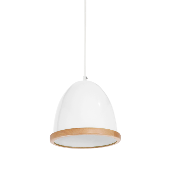 Milagro Studio fehér-barna függesztett lámpa (MIL-MLP8850) E27 1 izzós IP20