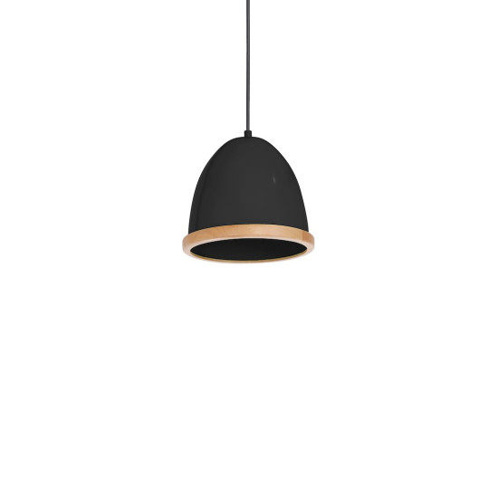 Milagro Studio fekete-barna függesztett lámpa (MIL-MLP8853) E27 1 izzós IP20