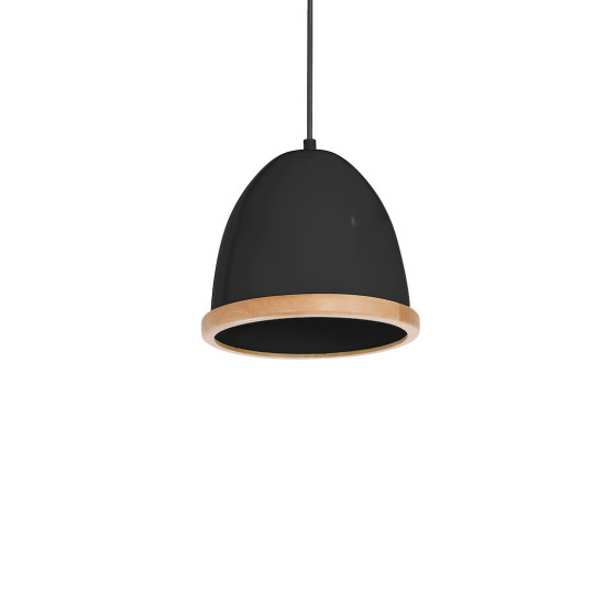Milagro Studio fekete-barna függesztett lámpa (MIL-MLP8853) E27 1 izzós IP20