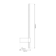 Milagro Swing fekete LED fali lámpa  (MIL-ML1010) LED 1 izzós IP20