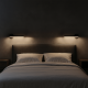 Milagro Sydney fekete LED fali lámpa  (MIL-ML6346) LED 1 izzós IP20