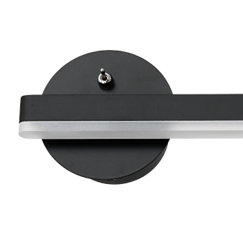 Milagro Sydney fekete LED fali lámpa  (MIL-ML6348) LED 1 izzós IP20