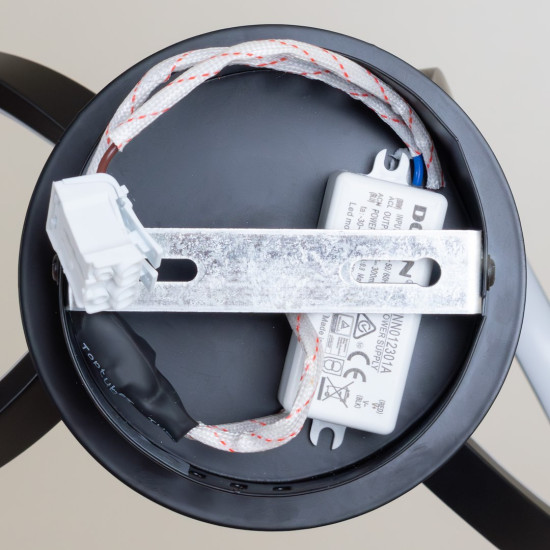 Milagro Tesoro fekete LED fali lámpa  (MIL-ML1052) LED 1 izzós IP20