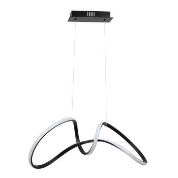 Milagro Tesoro fekete LED függesztett lámpa (MIL-ML7951) LED 1 izzós IP20