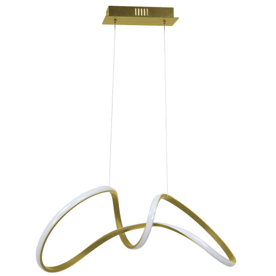 Milagro Tesoro arany LED függesztett lámpa (MIL-ML7953) LED 1 izzós IP20