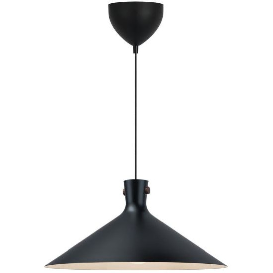Nordlux Dorina fekete függesztett lámpa (NOR-2512143003) E27 1 izzós IP20