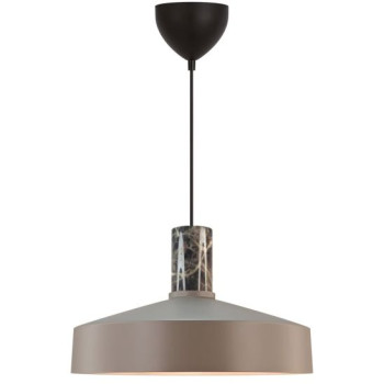 Nordlux Elvas barna-fekete függesztett lámpa (NOR-2512013018) E27 1 izzós IP20