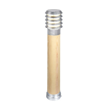 Norlys Alta Wood natúr-szürke LED kültéri állólámpa (NO-1673GA) LED 1 izzós IP65