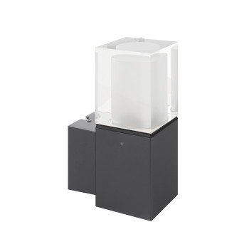 Norlys Arendal Mini grafit LED kültéri fali lámpa (NO-1252GR) LED 1 izzós IP65